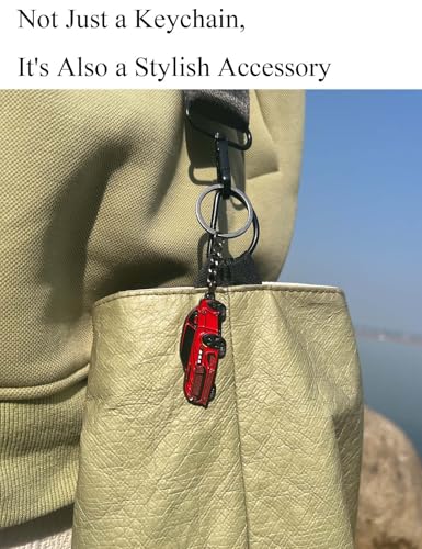 Image of Car Keychain Compatible with Mustang,Metal Key Chain,For Mustang GT Key chain, Enamel Keychain
