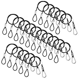 20 PCS 25'(65cm) Safety Cable,...