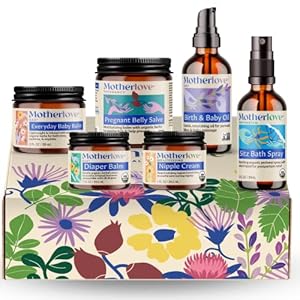 Motherlove Bump to Child Field—Child Bathe Present for Anticipating Mothers from Maternity to Postpartum