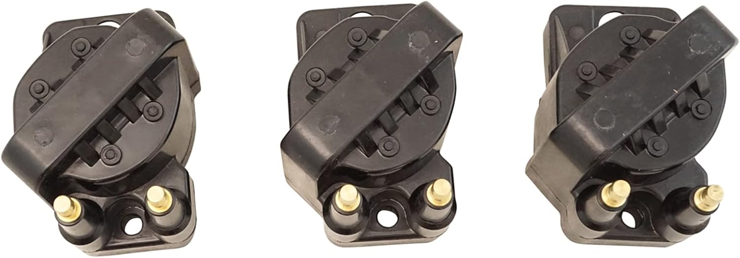 TRQ Ignition Coil & Spark Plug Kit Iridium 9 Piece Compatible with 1993-1995 Isuzu Rodeo 1992-1995 Trooper 1994-1995 Honda Passport Only for V6 3.2L