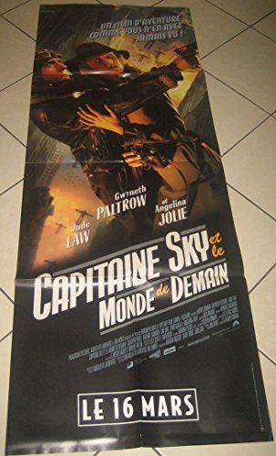 Affiche Originale Capitaine Sky Monde De Demain 60X120Cm pour Mur Vide