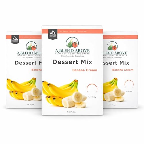 A Blend Above Banana Cream No-Bake Dessert Mix, 3 Pack,