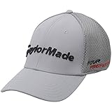 TaylorMade Tour Cage Hat, Gray, Small/Medium