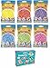 Produktbild Hama Happy Price Toys Midi Bügelperlen K-43-48 Konvulut 6x Pastell Farben Pastell Gelb,Pastell Rot,Pastell Lila,Pastell Blau,Pastell Grün,Pastell Pink im farbigen Geschenkversandkarton