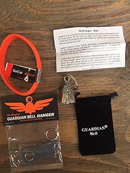 Guardian Bell CELTIC CROSS COMPLETE MOTORCYCLE KIT W/HANGER & WRISTBAND