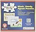 Hygloss Compoz-A-Puzzle Blank Puzzles, 12 Pieces, 5-1/2 x 8 Inches, Pack of 24, White - 96213