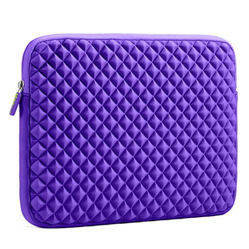Evecase HP Stream 11 11-r020nr/11-y010nr/11-d010nr Notebook 11.6 inch Laptop Carrying Sleeve Pouch Case - Purple