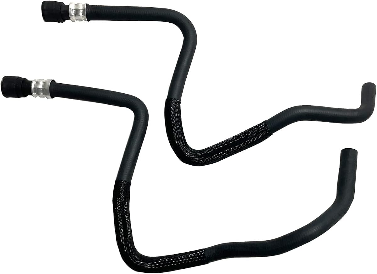 Heater Outlet & Inlet Hose Fit for GMC Sierra Chevy 23126442 23126443 | Fit for 2014-18 Che/vrolet Cheyenne Silverado 1500 2500, for 2014-2019 GMC Sierra 1500 Sierra 1500 Limited 84919465 84919467