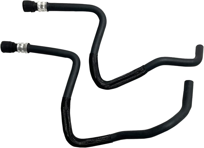 Heater Outlet & Inlet Hose Fit for GMC Sierra Chevy 23126442 23126443 | Fit for 2014-18 Che/vrolet Cheyenne Silverado 1500 2500, for 2014-2019 GMC Sierra 1500 Sierra 1500 Limited 84919465 84919467