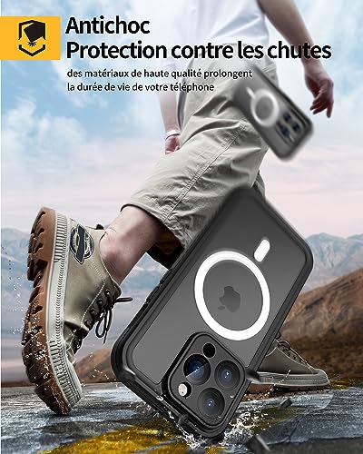 Coque iPhone 14 Pro Max Antipoussière Étanche Contre Chocs Chantier - 3