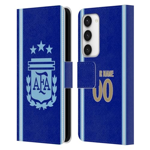 Coque Argentina National Football Team Samsung S23 en cuir Head Case Designs
