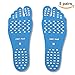 Produktbild Olanstar Unisex Aufkleber Klebstoff Foot Pads Stick auf Sohle Anti-Rutsch Anti-Kratzer Wasserdicht Hitzebeständig Aufkleben Füße für Gehen, Strand, Schwimmen, Draussen rutschfeste Yoga Socken (5 Paar)