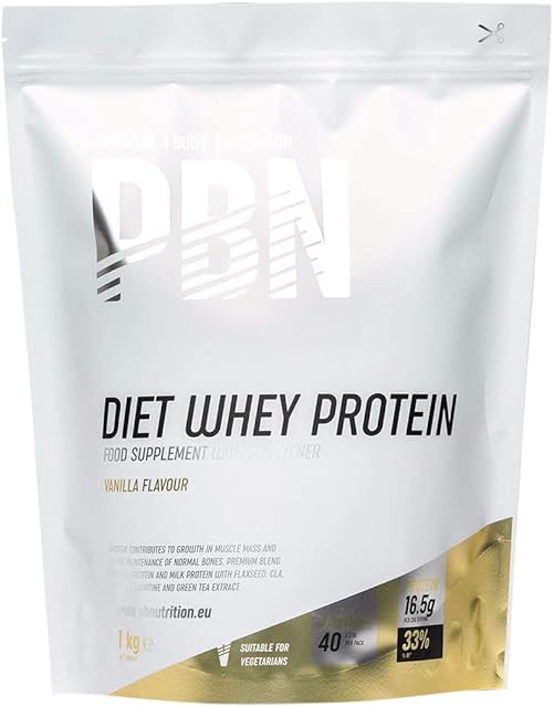 PBN - Premium Body Nutrition Diet Whey Vanilla 1kg Pouch