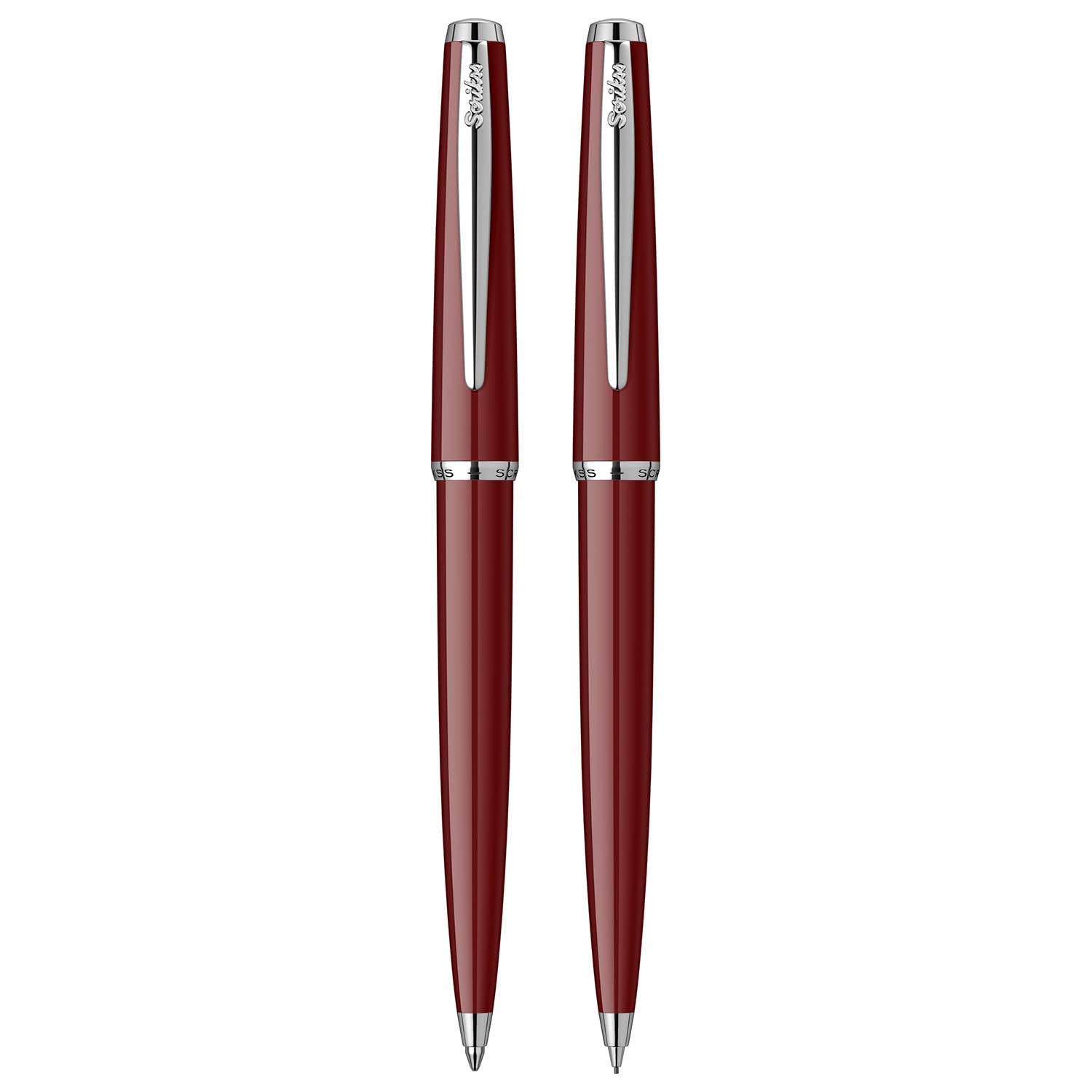 Scrikss Vintage 33 Tükenmez Kalemversatil Kalem Takım Bordo