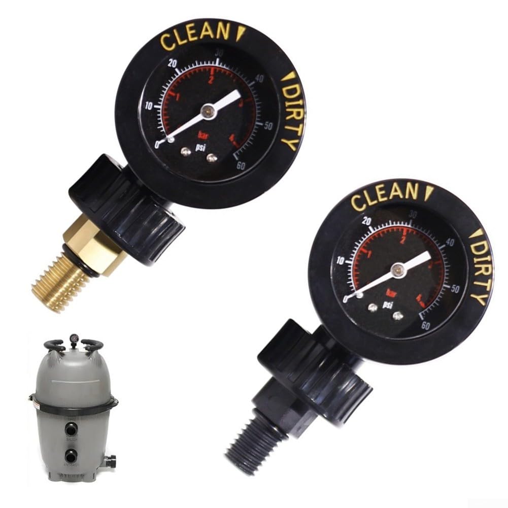 R0357200 Válvula de liberación de medidor de aire, manómetro para ZODIAC para filtros de piscina y spa JANDY para CL340 CL460 para DEV48 DEV60 Indicador de presión de filtro de piscina (plástico)