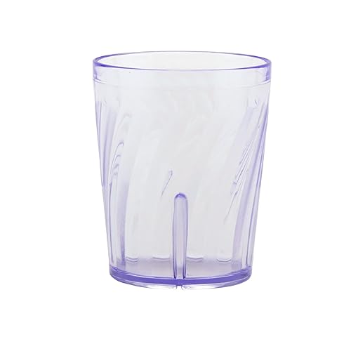 Miniatura 2 de G.E.T. 2206-1-BL - Vasos de plástico irrompibles sin BPA, 6 onzas, color azul (juego de 12)