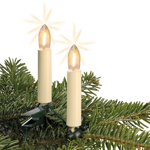 hellum Weihnachtsbaum Lichterkette Made in Germany, 9,8m beleuchtet...