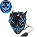 Produktbild Led maske halloween maske masken karneval maske brille mit augen cosplay kostüme fasching fasching erwachsene fasching kinder gruselige kostüme Halloween Maske LED Masken für Erwachsene