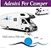 2 PEZZI -- Kit Adesivi per CAMPER e AUTO- Onde e gabbiani -- 150X40 centimetri -- - novità - HOBBY MOBILVETTA ADRIA HYMER ARCA adesivi per camper - caravan roulotte - accessori camper, stickers, decal