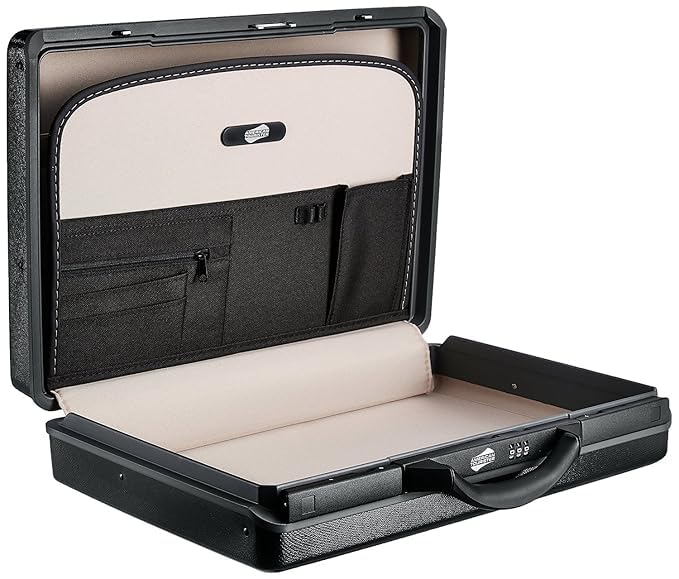 Image of American Tourister Unisex Amt Status Western 14 CM Large Briefcase (D.Black)