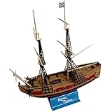 Black Falcon Pirate Ship Classic 1:100 Scale Plastic Model Kit