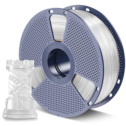 Image of SUNLU ABS Filament 1.75mm,Transparent,1kg | 3D Printer Filament,Highly Resistant Durable,Heat Resistance,Excellent Toughness,For 99% FDM 3D Printers