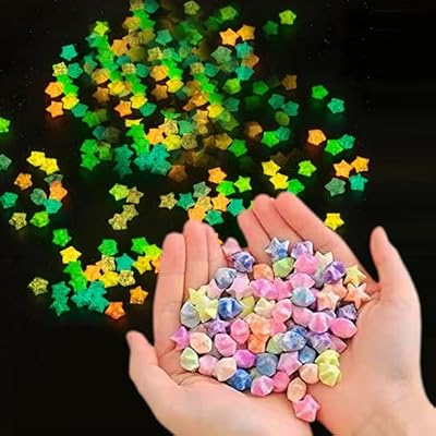 Luminous Origami,Origami Star, Star Paper, Paper Star Strip,Flash Origami,DlY origamipaper star strips.(Star Origami /300 Sheets)
