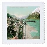 Square dimensions (in inches): 25 L x 25 W, image dimensions (in inches): 23 L x 23 W 100% poloyester; image is soft to touch. Made in USA Edges have pinking shear cut Image will not fade with washing. Image not a transfer, part of material