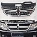 Produktbild LSYBB ABS Front Grill Stoßstange Kühler Oberer Kühlergrill Für Dodge Journey 2009-2016,Silver