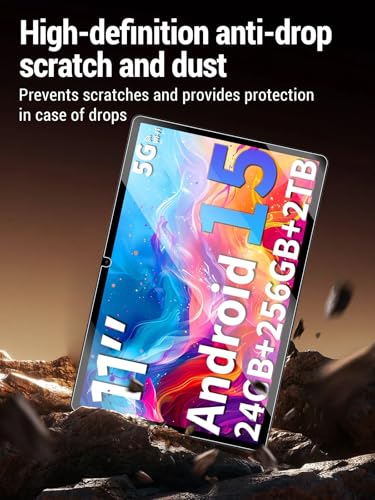 Protector de pantalla 9H para Relndoo P80 11” Pack x2 miniatura 4