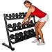 3-Tier Dumbbell Rack, Heavy Duty Weight Storage Rack for Dumbbell Set