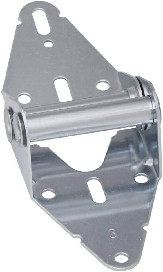 DURA-LIFT #3 Wide-Body Galvanized 14-Gauge Steel Garage Door Hinge