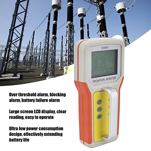 Medidor de Radiación Nuclear con Pantalla LCD y Microprocesador de Alta Velocidad miniatura 2