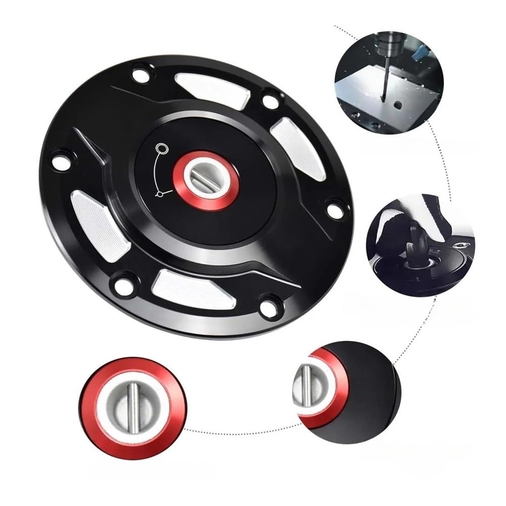 Tappo carburante moto Per HYPERMOTARD 950/SP 2019-2023 950 RVE 2021-2023 Tappo Serbatoio Carburante Con Serratura Coperchio Di Sfiato Airbox Per Moto Accessori