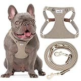 Puppytie No Pull Dog Harness with Multifunction Dog Leash,Soft Adjustable No Choke Escape Proof Pet