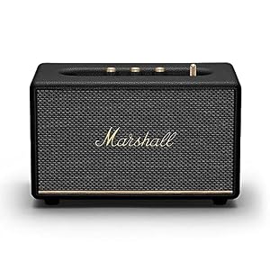 Marshall Acton III Bluetooth Speaker (Black) (Renewed)