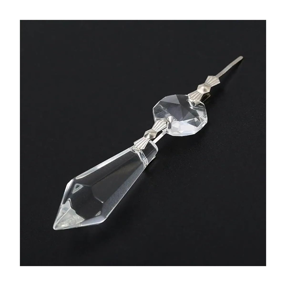 Kryształowy Żyrandol Pryzmat, Łapacz Słońca, 10 sztuk krystalicznie czyste 38mm spadek żyrandol pryzmaty wisiorki części koraliki lampa wisząca dekoracja wnętrz