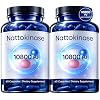 Ultimate Nattokinase Capsules, Nattokinase Supplement 10800 FU Per Serving, Serving for Body Health, and Daily Wellness Support, Vegan, Gluten Free, 60 Capsules (2)