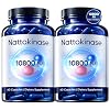 Ultimate Nattokinase Capsules, Nattokinase Supplement 10800 FU Per Serving, Serving for Body Health, and Daily Wellness Support, Vegan, Gluten Free, 60 Capsules (2)