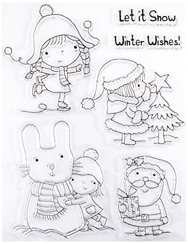 Penny Black 30-189 Winter Fun Transparent Stamps