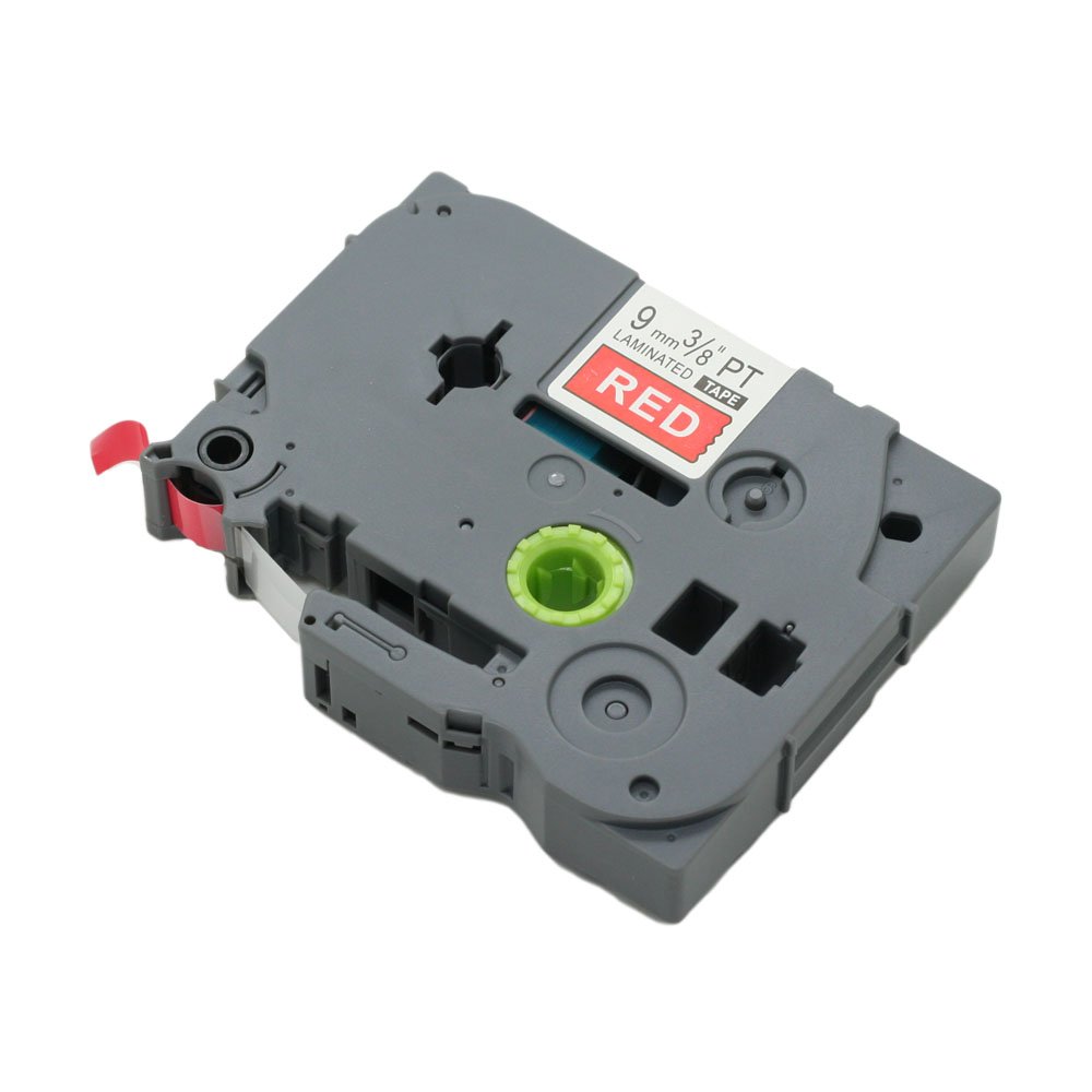 BROVACS 1 Pack White on Red Label Tape Compatible for Brother P-Touch TZ 425 TZe 425 9mm 3/8" OPA1142E - Image 3