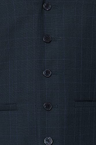 Image of Peter England Men's Polyester Blend Three Piece Business Suit Pants Set