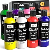 Nicpro 8.45 oz (250 ml) Fabric Paint