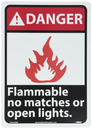 Panneau Danger Flammable pour sécuriser les ateliers et zones de stockage de solvants