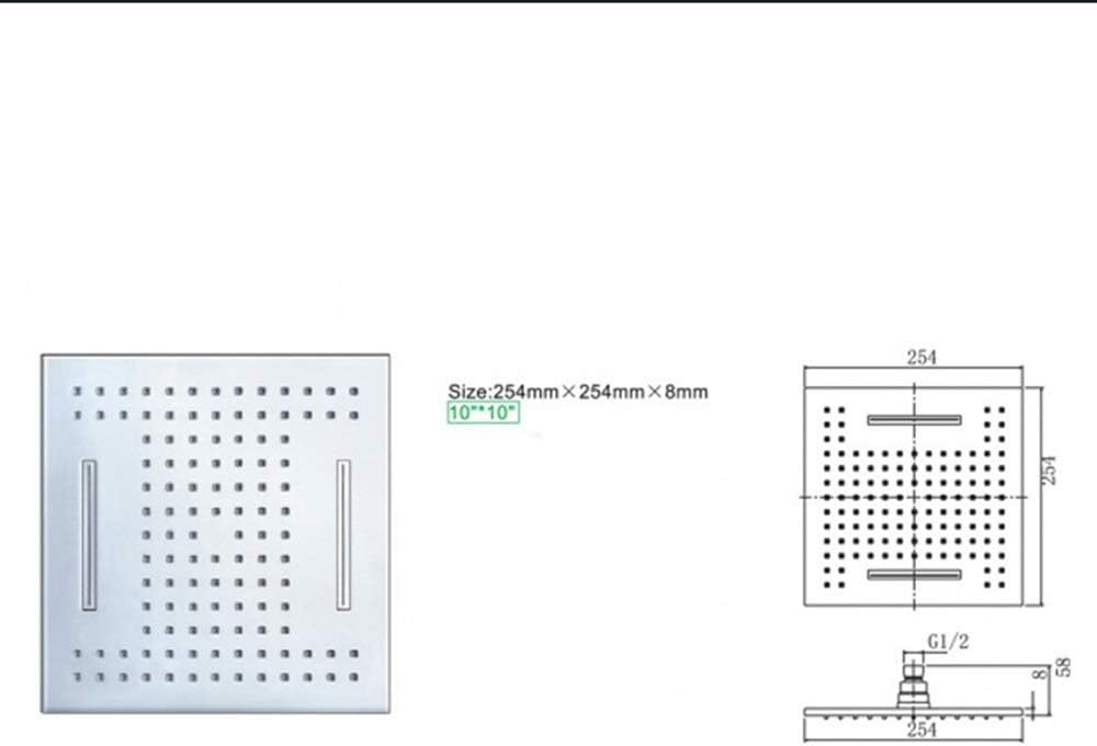 All-Copper Pre-Embedded Box Concealed Faucet Set Embedded Wall-Mounted Head Hotel Wall-Mounted Head Beautiful Practical