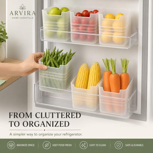 Image of Fridge Organiser Set of 6, 950 ML