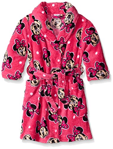 Disney Little Girls' Minnie Mouse Peppy in Plush Character Robe