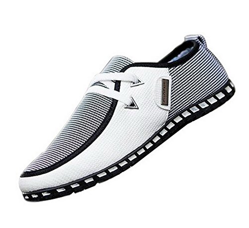 New Men's Canvas Shoes Casual Student Walking Slip on Shoes