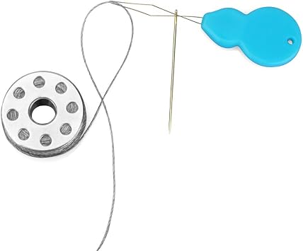 OSOYOO Conductive Thread 2 Bobbins 35-40ft/10-15m 40Ω/m 12Ω/ft Smooth Sewable for Arduino Lilypad