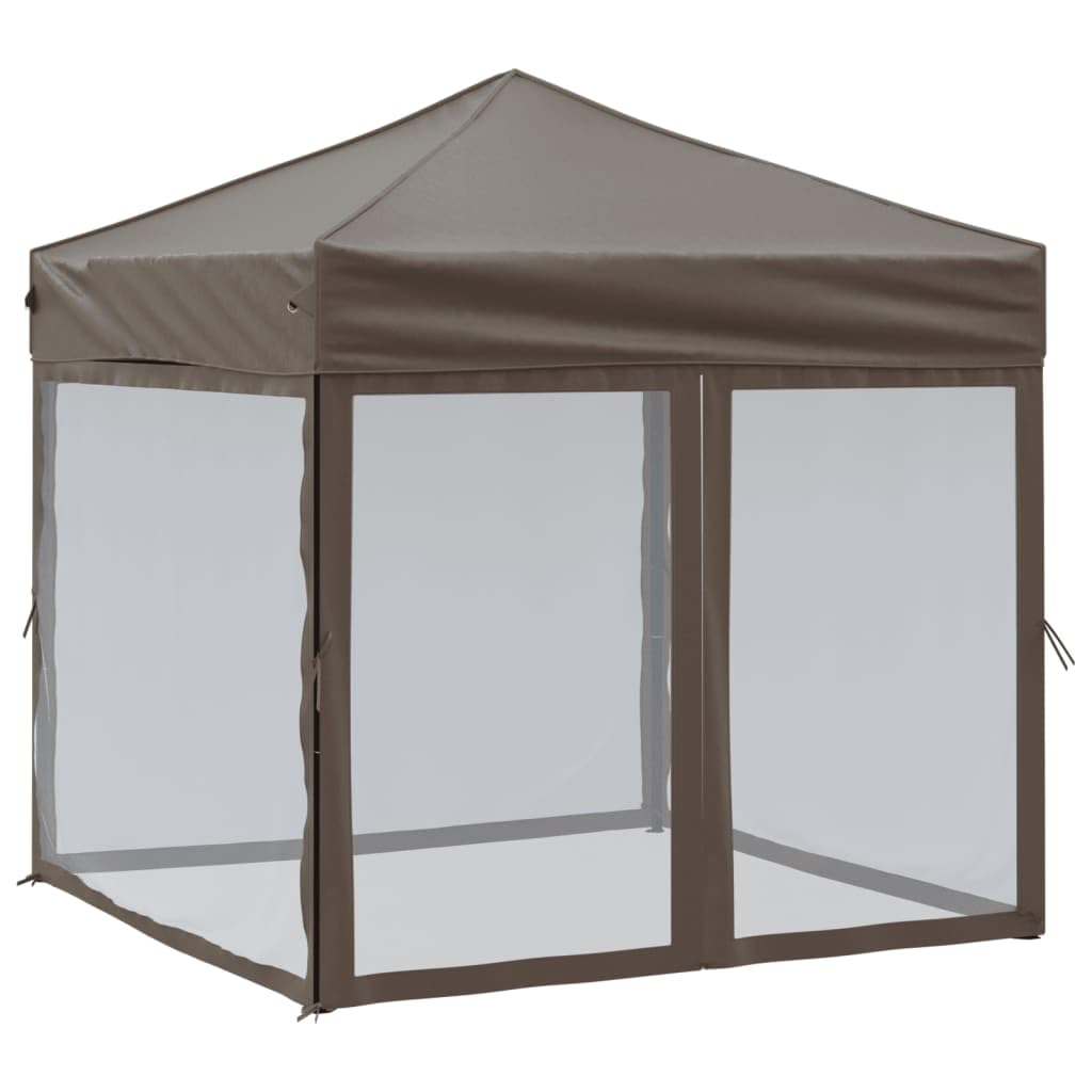 Tente de fête 2x2 m pliable pour vos repas de jardin et événements extérieurs en tissu Oxford